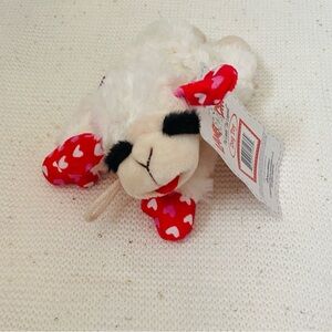Lamb chop dog toy